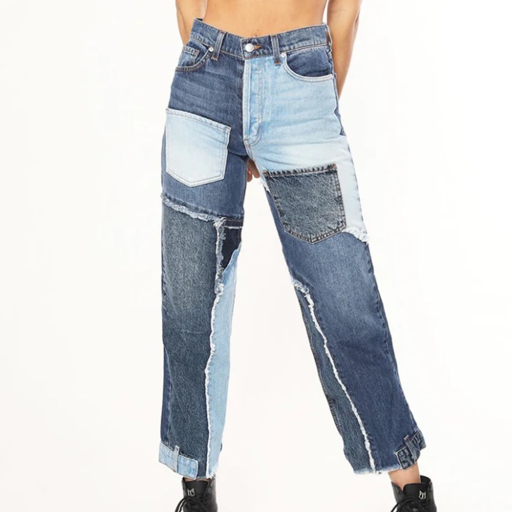 Revice jeans | Revice denim patchwork jeans